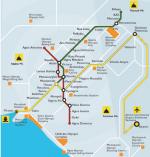 Athens Metro Map